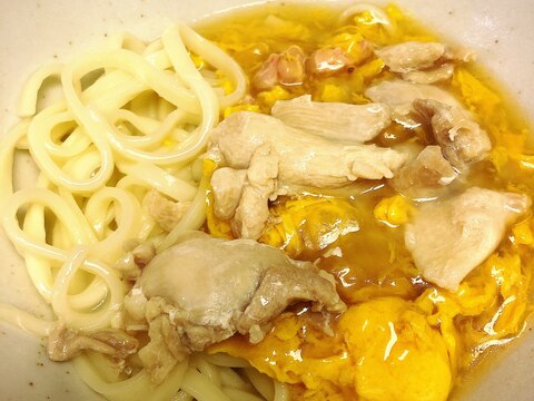 【単純かんたん時短】親子あんかけうどん